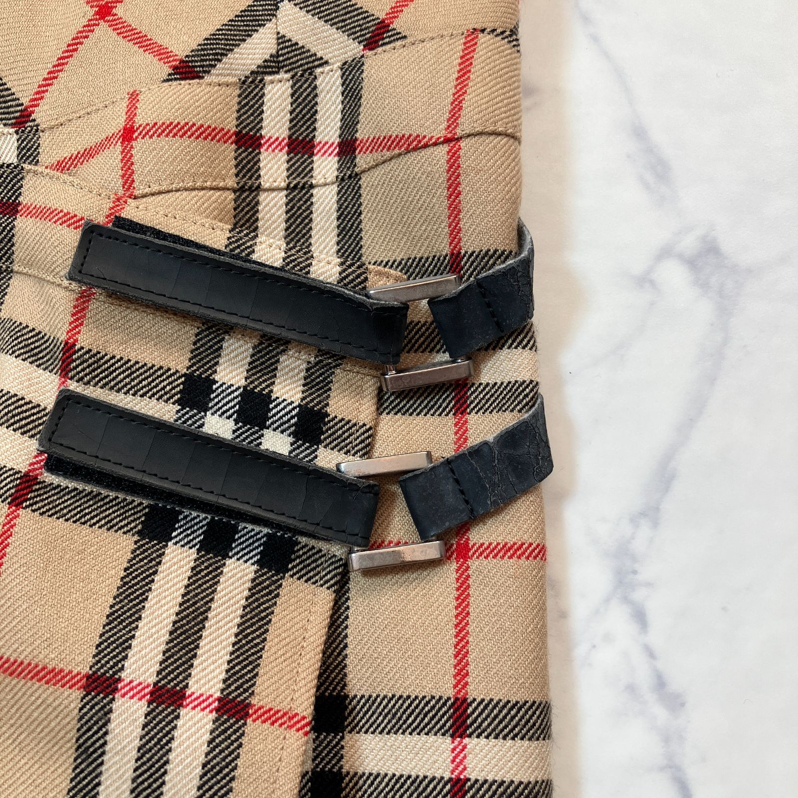 BURBERRY LONDON ノースリーブワンピース ロング ノバチェック Aライン