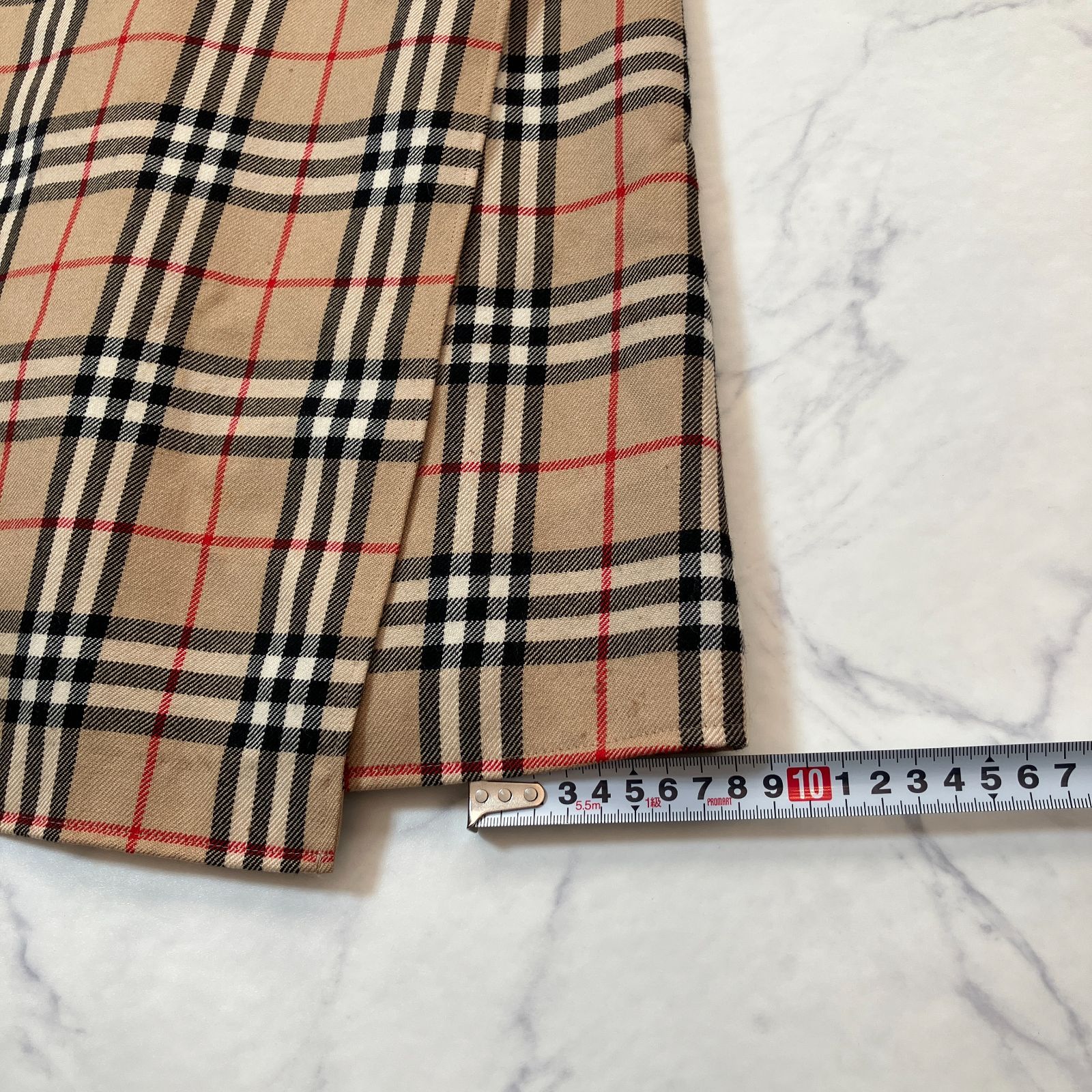 BURBERRY LONDON ノースリーブワンピース ロング ノバチェック Aライン