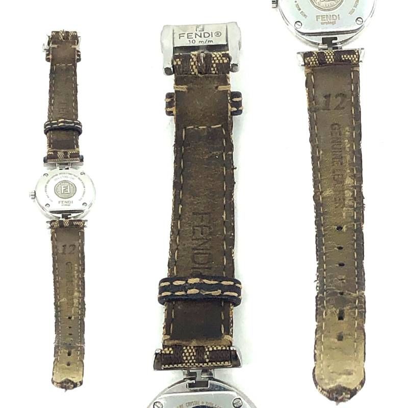 FENDI フェンディ／8PD ズッカ柄 レディース 腕時計 001-2700L-595