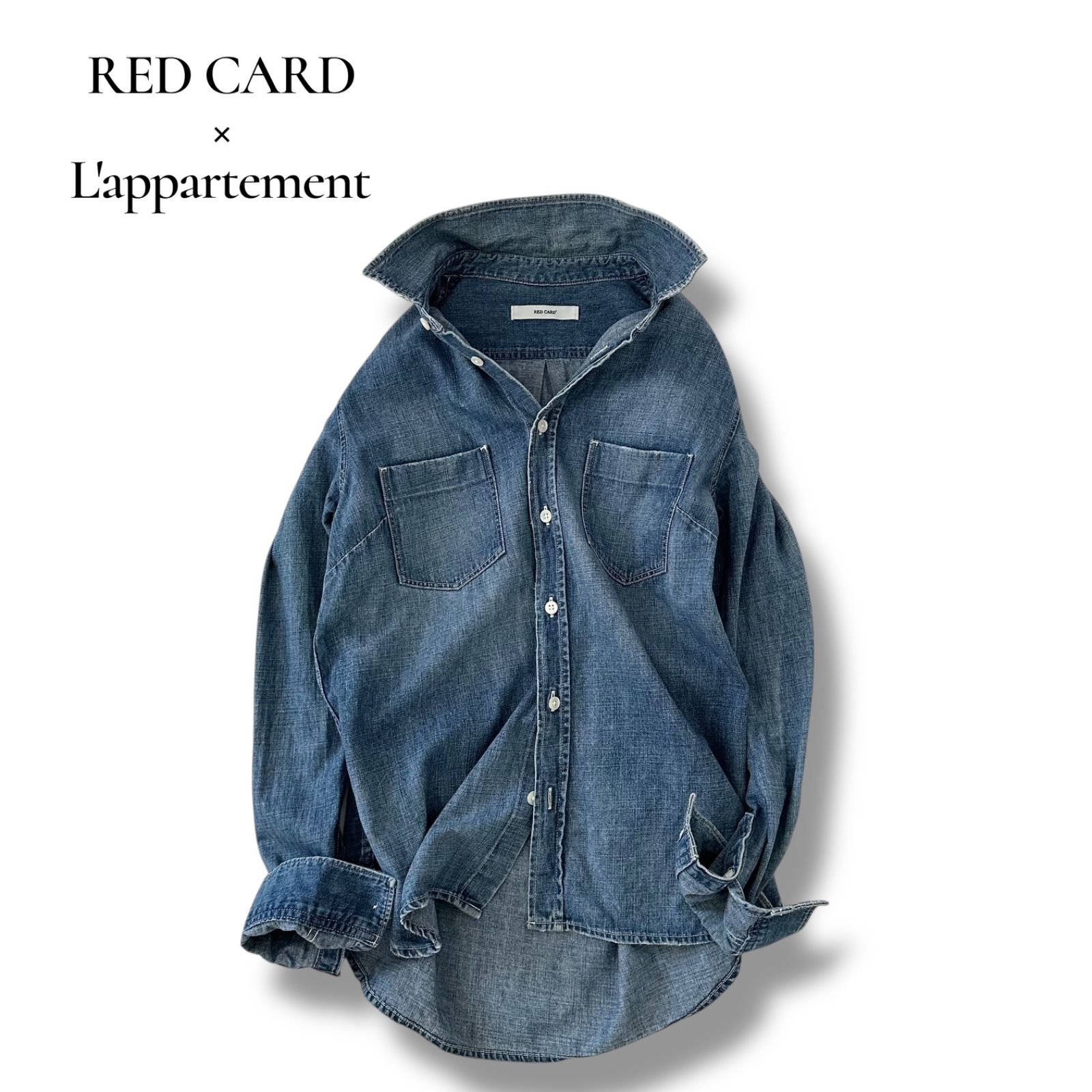 RED CARD × L'appartement レッドカード アパルトモン Nelly Denim