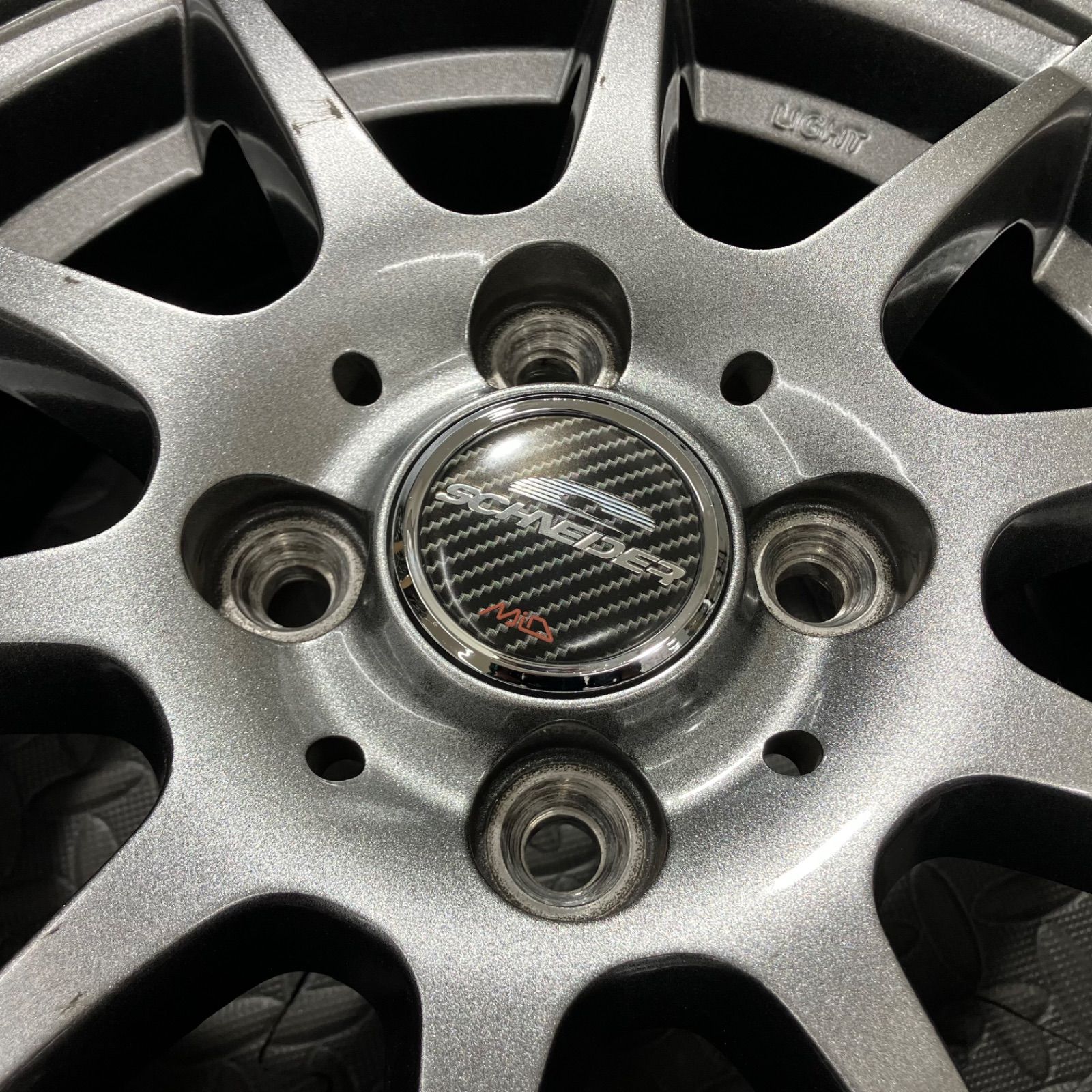 23年製 155/65R14 グッドイヤー アイスナビ7 A-TECH シュナイダー 