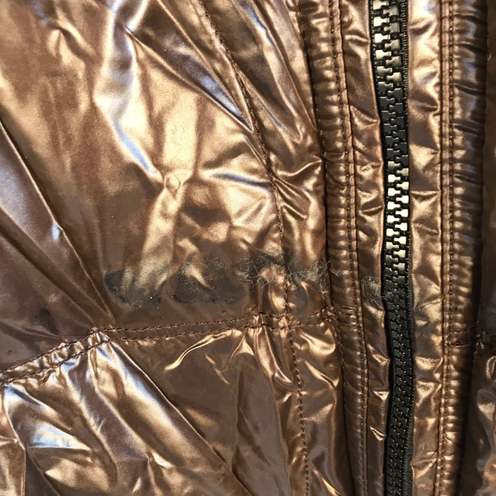 BURBERRY BLACK LABEL ダウンジャケット メンズ M ブラウン 