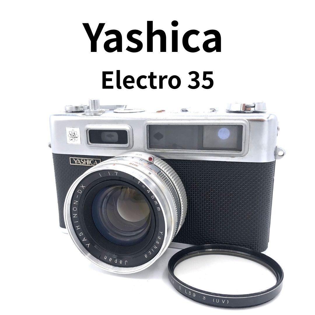 ジャンク】Yashica Electro 35 通電確認済み 黄色ランプ点灯 - メルカリ
