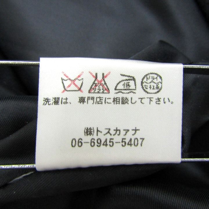 トスカーナ ステンカラーコート ロングコート アウター カシミヤ100  