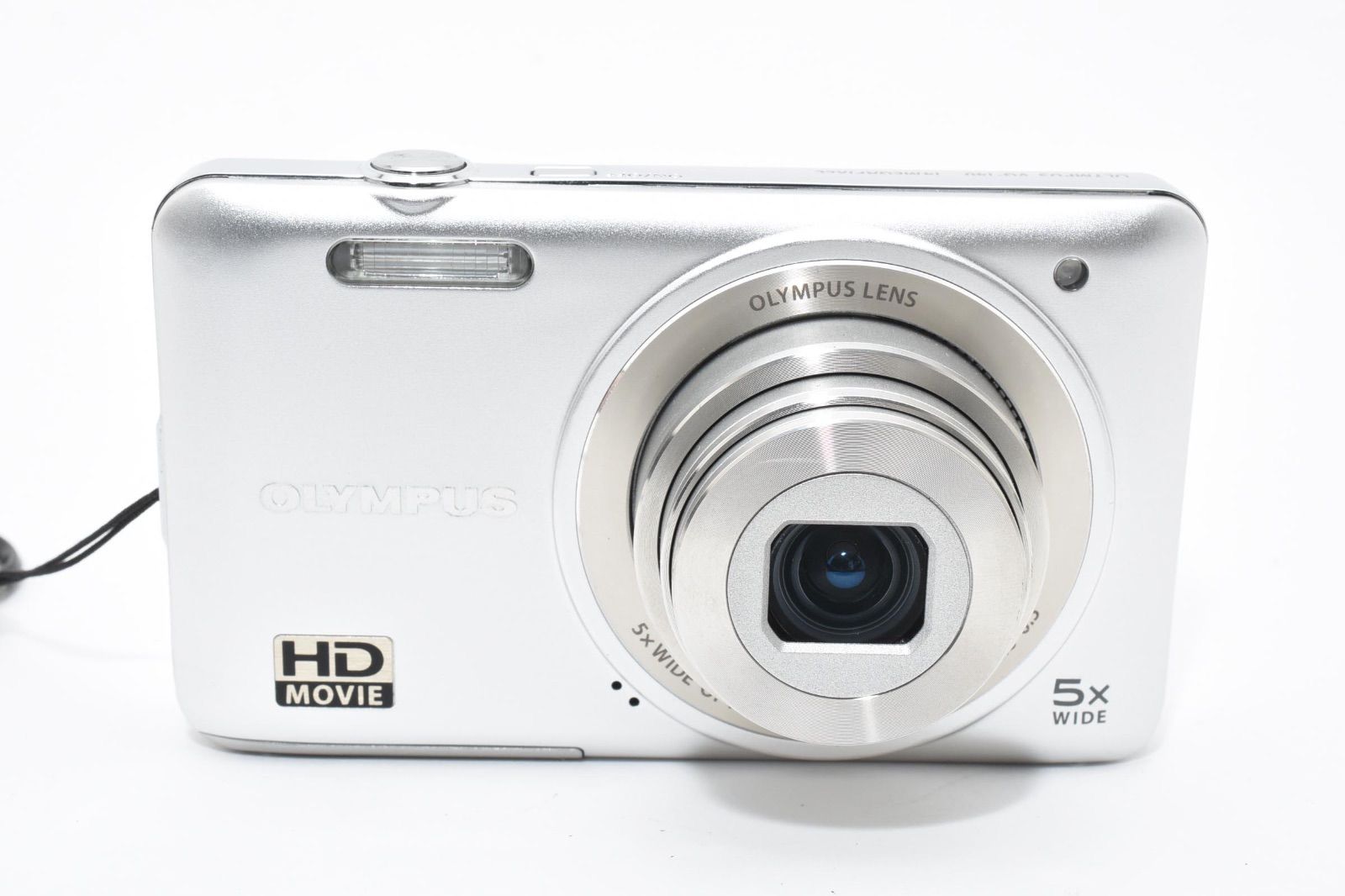 美品】オリンパス OLYMPUS VG-140 シルバー コンパクトデジタルカメラ