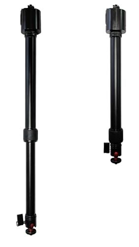 プロジェクター用 耐荷重５ｋｇ ライティングレール ダクトレール フィクサー 天吊金具 取付部品 ３１?４５ｃｍ 高さ調節 ３６０°角度調節 自宅 オフィス 店舗 伸縮式 m