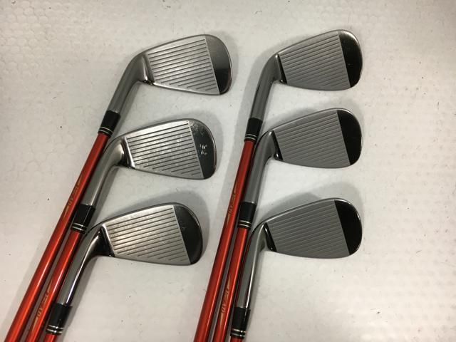 返品OK 【中古ゴルフクラブ】(6本セット)テーラーメイド バーナー TP