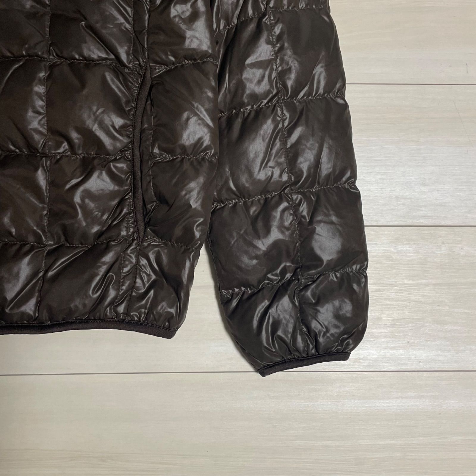 古着】 00s UNIQLO ユニクロ プレミアムダウンジャケット L ダーク 