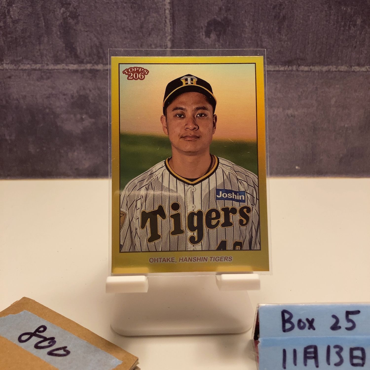2024 Topps 206 大竹耕太郎 Kotaro Otake 42/50 阪神タイガース Gold