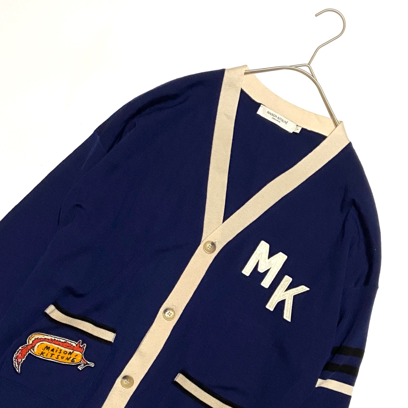 MAISON KITSUNE OLYMPIA メゾンキツネ オリンピア ウール カーディガン 