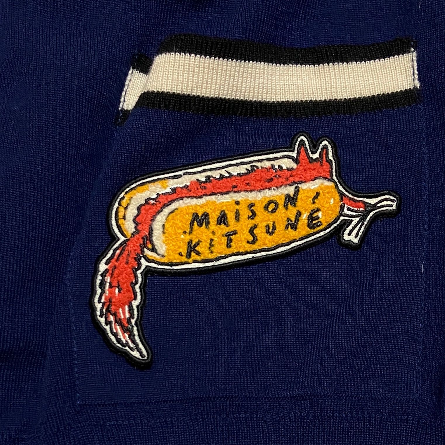 MAISON KITSUNE OLYMPIA メゾンキツネ オリンピア ウール カーディガン 