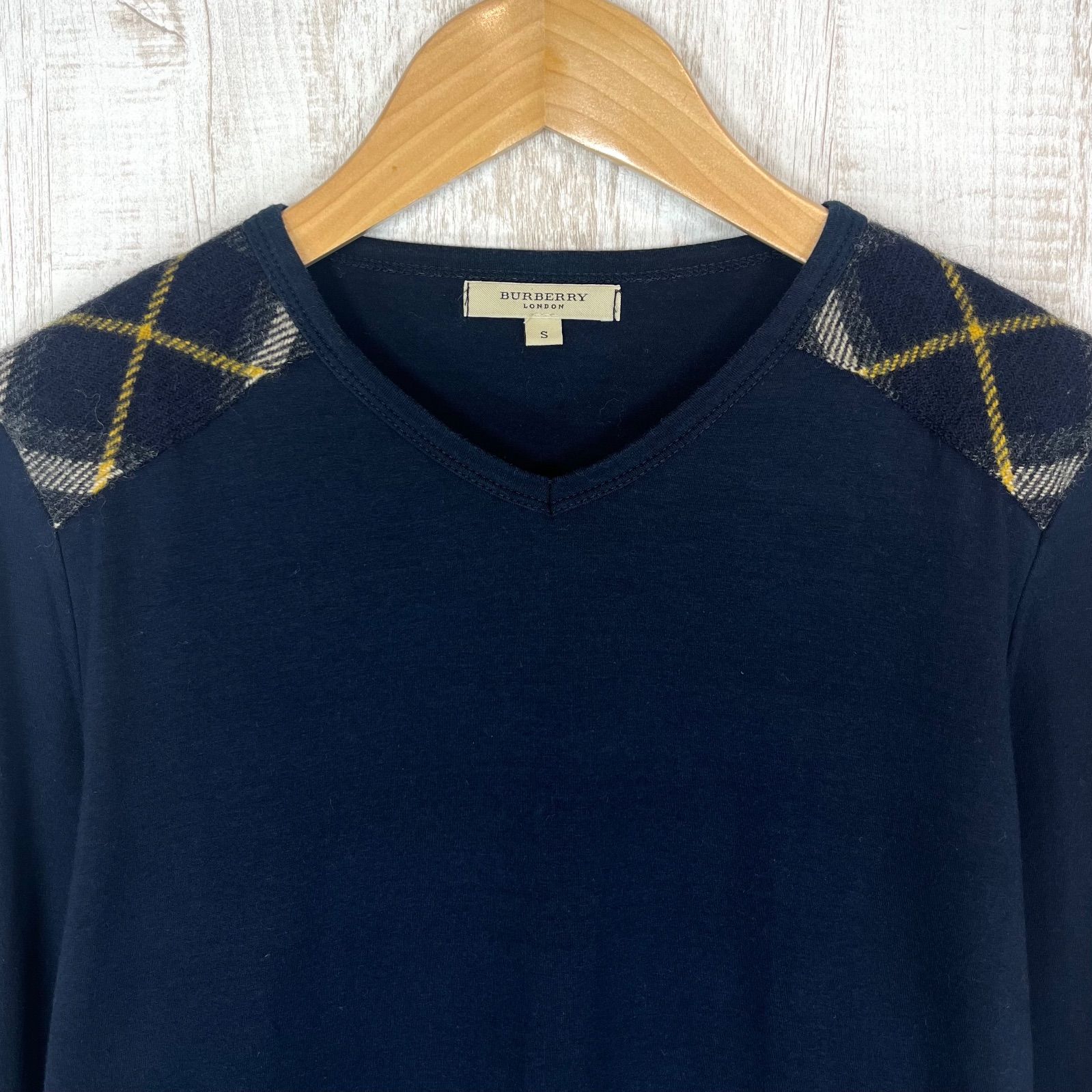 BURBERRY LONDON バーバリーロンドン ホースロゴ刺繍 ノバチェック V