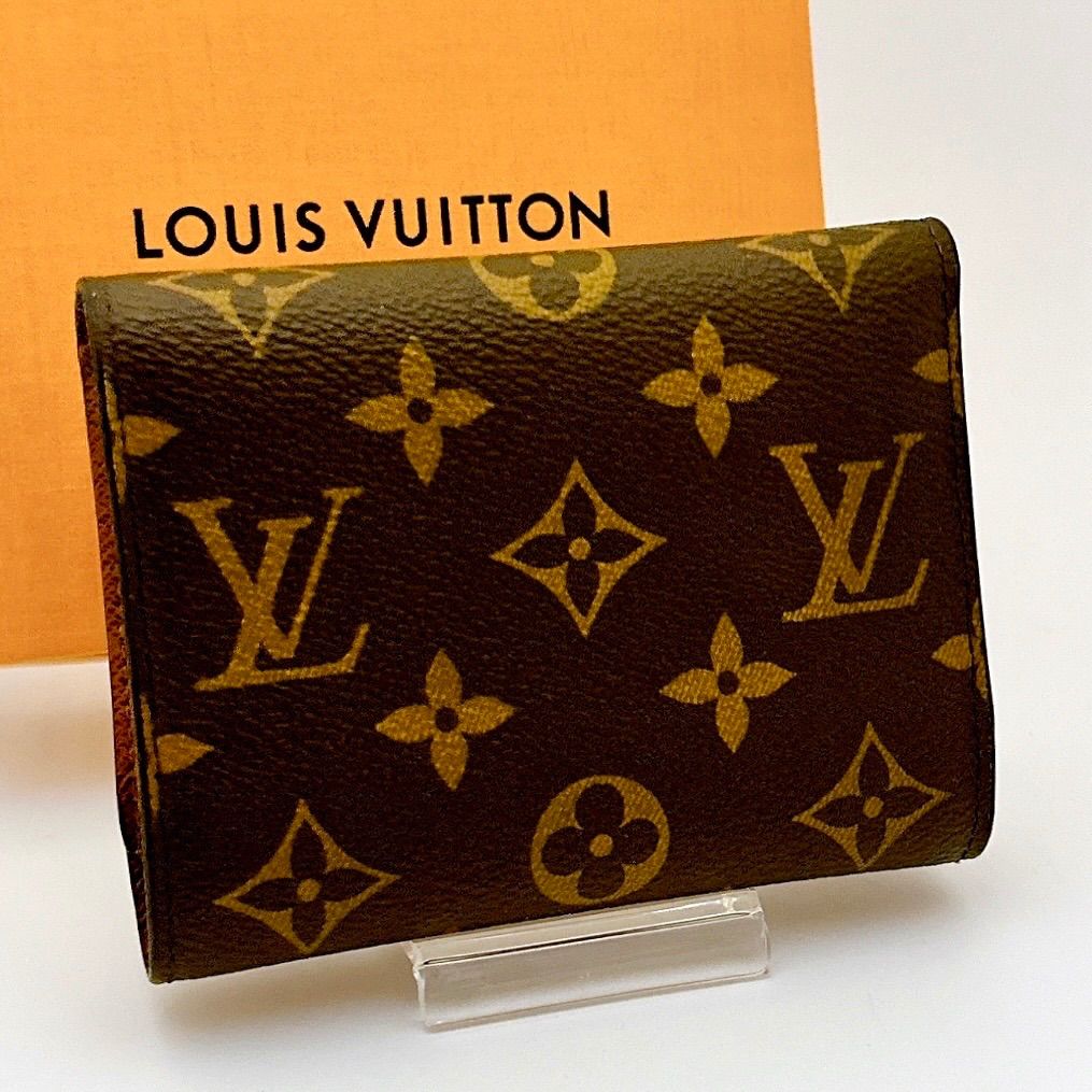ルイヴィトン LOUIS VUITTON モノグラム ポルトフォイユ ヴィクトリー