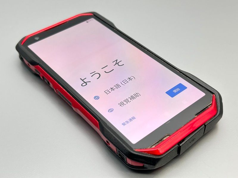 中古】KYG03 TORQUE G06【格安 利用制限○】 SIMフリー レッド au