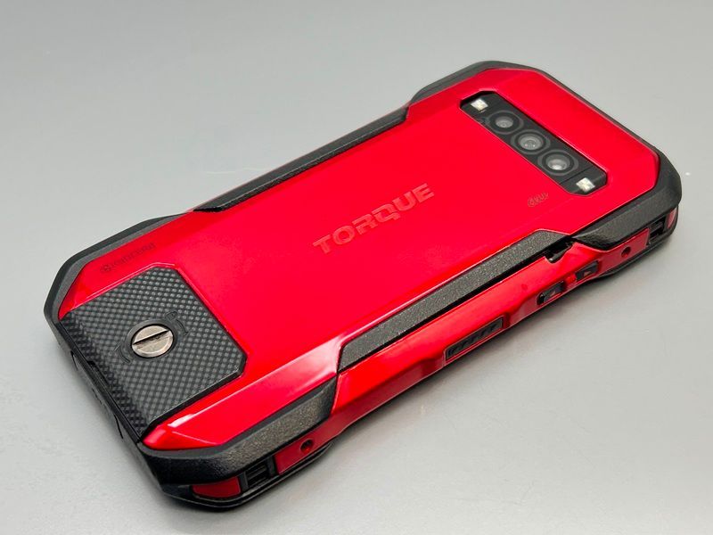 中古】KYG03 TORQUE G06【訳あり 利用制限○】 SIMフリー レッド au