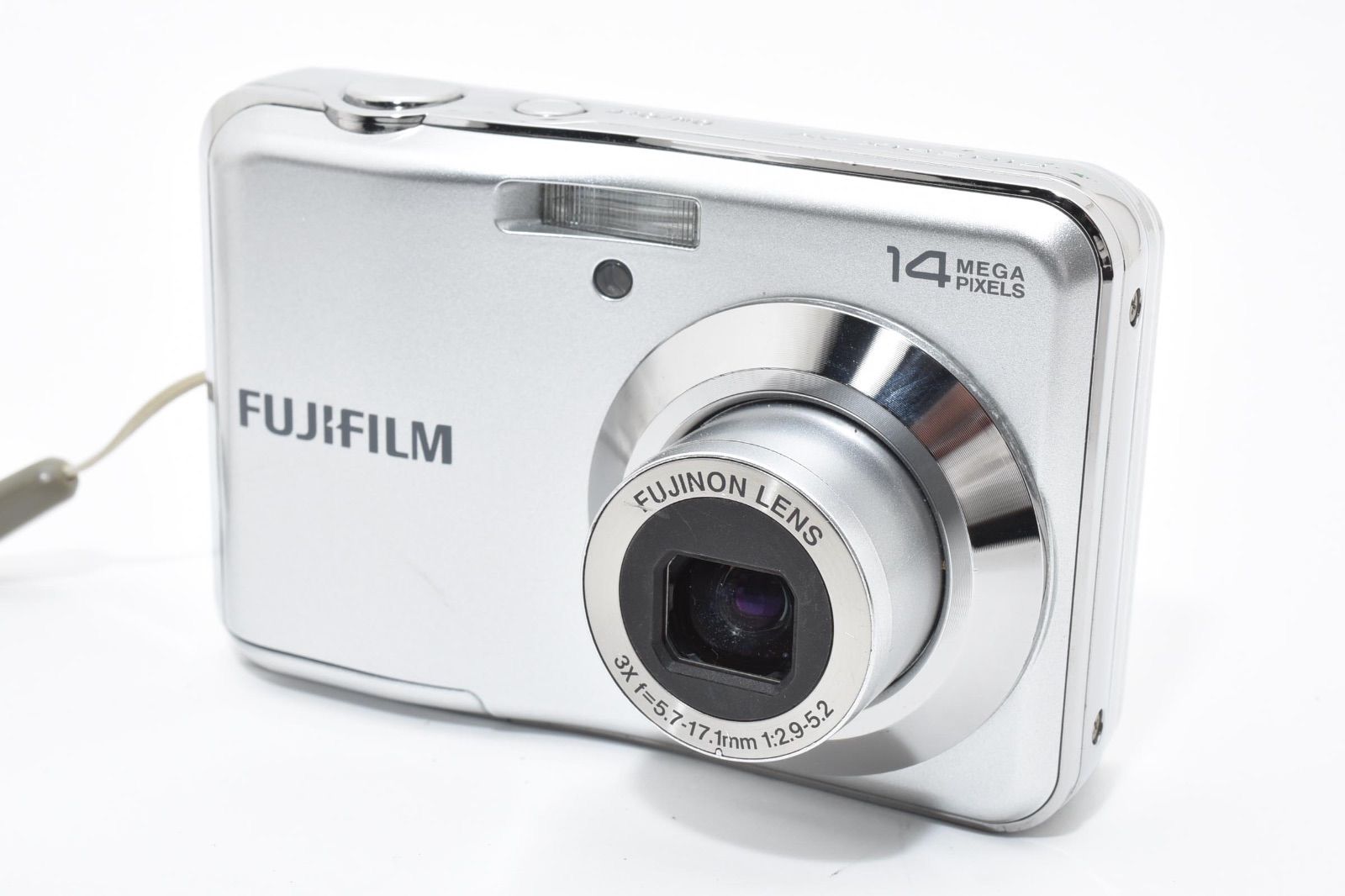 美品】フジフィルム FUJIFILM FinePix AV230 シルバー コンパクト