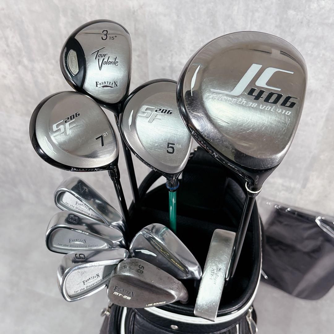 V813 FOURTEEN メンズ ゴルフ クラブ フルセット 11点 黒 男性 - メルカリ