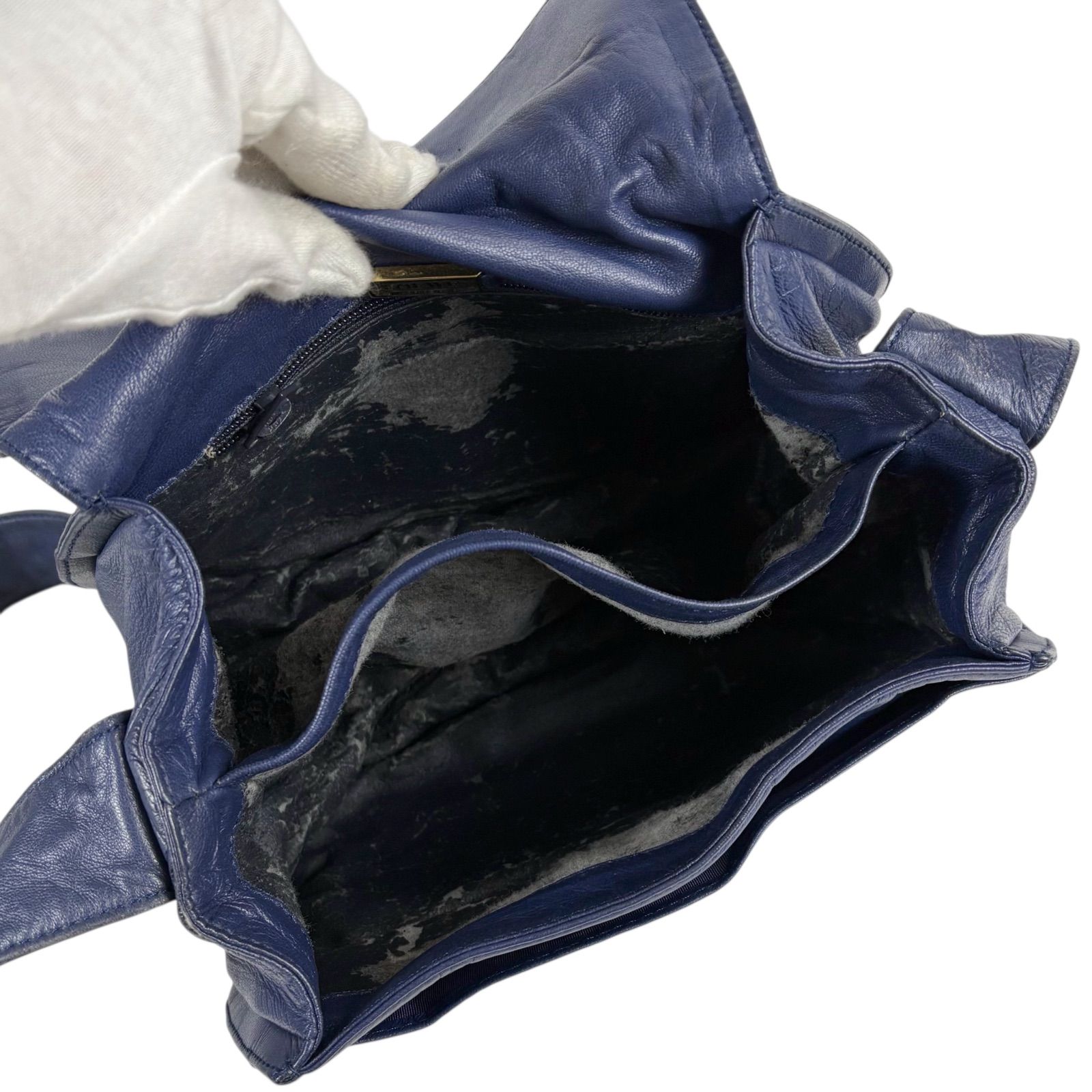 ロエベ LOEWE アナグラムロゴ ミニショルダーバッグ ナッパレザー