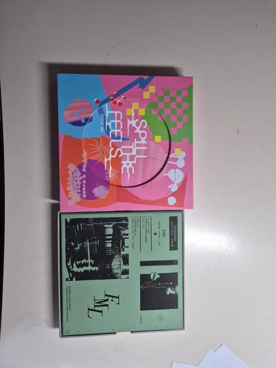 SEVENTEEN(セブンティーン・セブチ) FML CARAT盤 カラット盤 + 더필즈