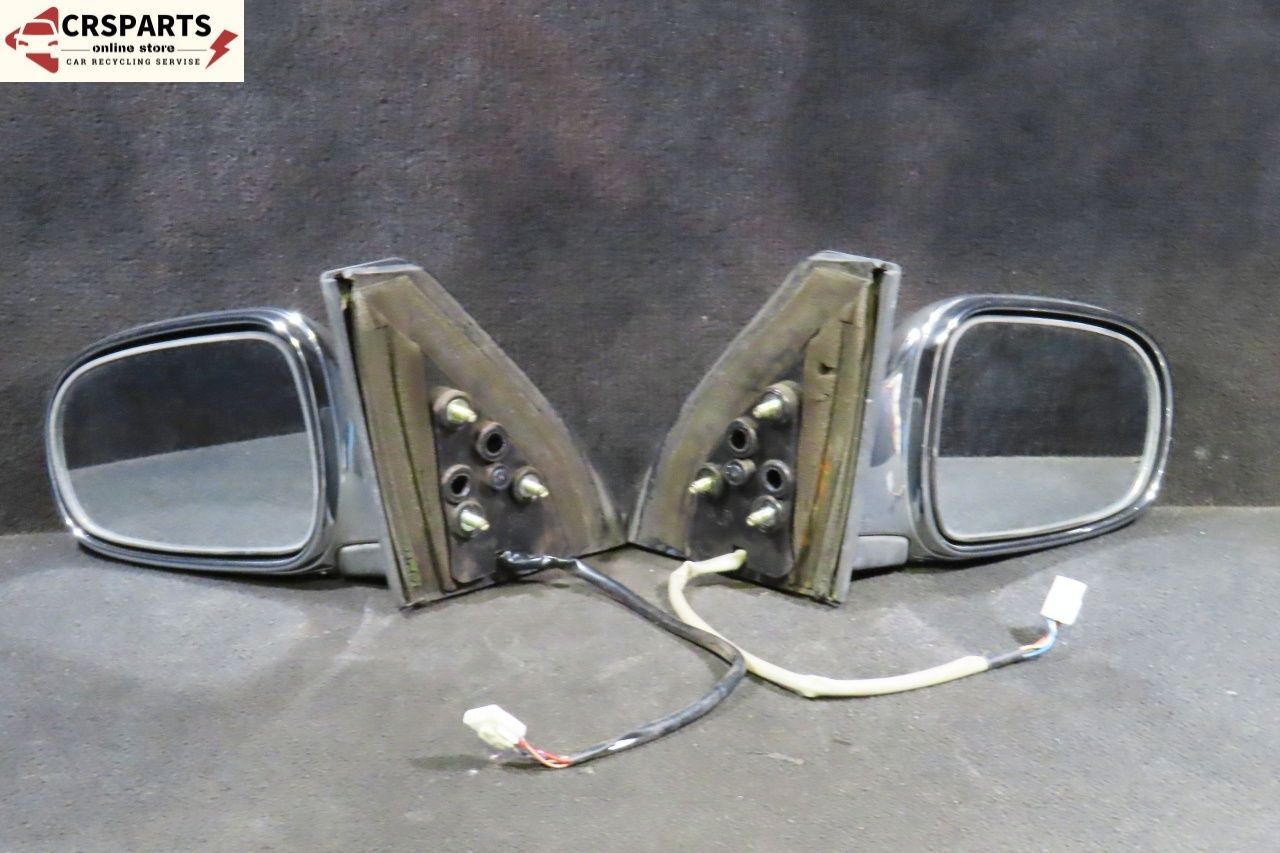 パーツ L700s ミラジーノ UA-L700S 純正 FA 5P メッキ ドア サイド ミラー 左右 /No