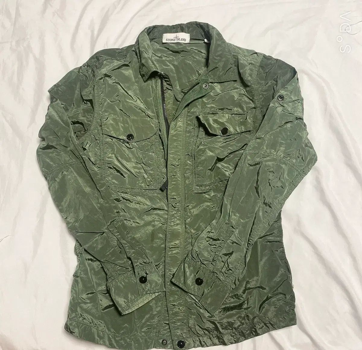 ストーンアイランド ナイロン シャツ ジャケット (ワッペンx) - メルカリ