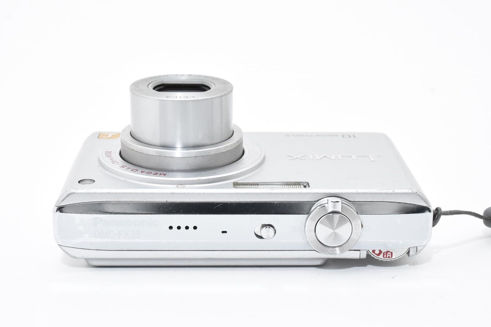 パナソニック Panasonic LUMIX DMC-FX35 シルバー コンパクトデジタル