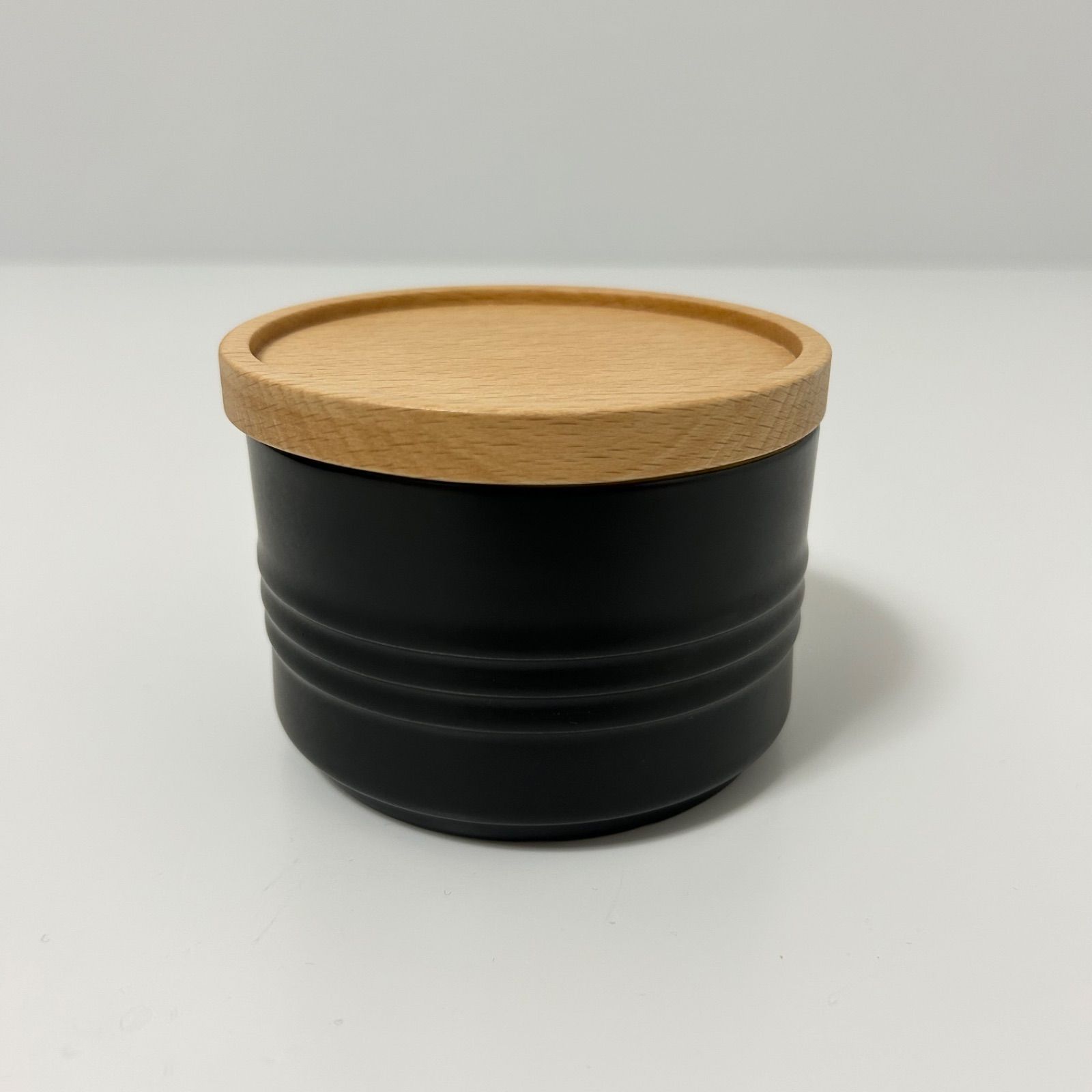 LE CREUSET ル・クルーゼ シリンダージャー Sサイズ ブラック - メルカリ