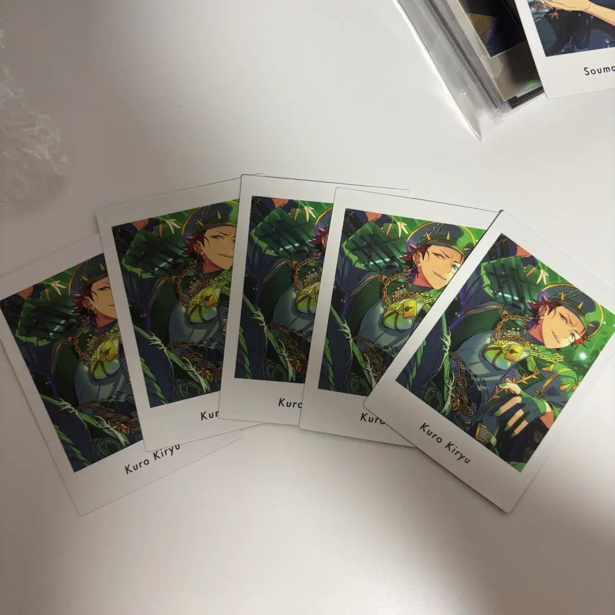 あんさんぶるスターズ！ ぱしゃっつ 6弾 鬼龍 紅郎 5枚 まとめ - メルカリ