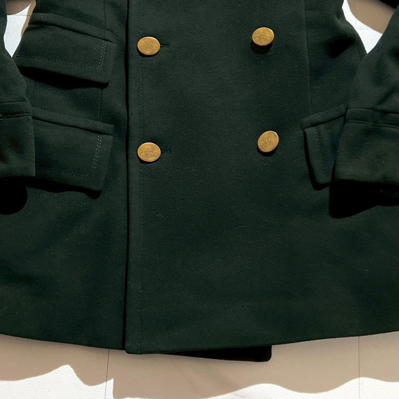 希少✨ヴィヴィアンウエストウッドマン メンズ カシミヤ混 ピーコート