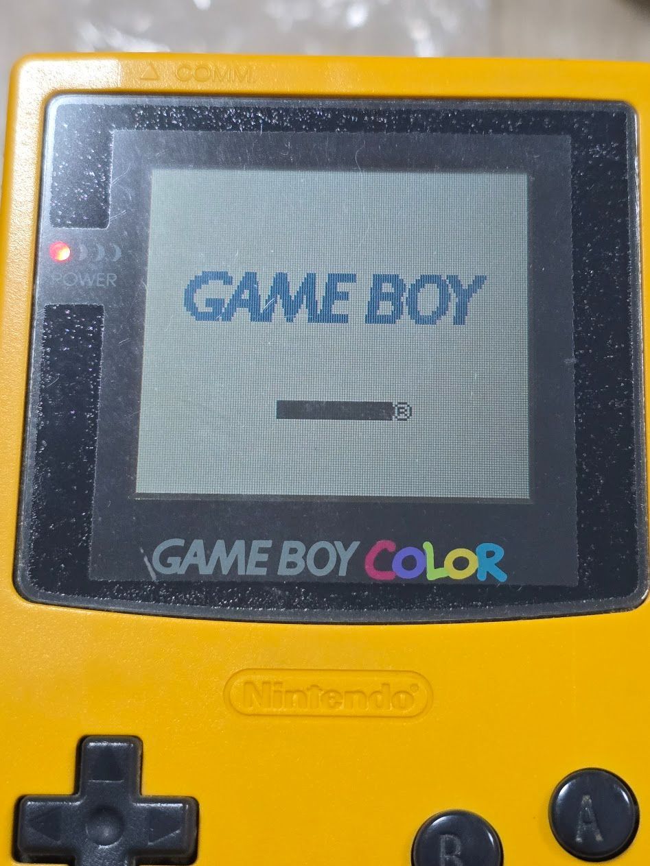  ゲームボーイカラー イエロー 箱 説明書付 本体(カラー) ゲームボーイ