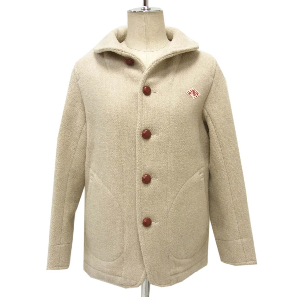 美品◇DANTON ダントン 20AW ウールモッサ ジャケット ショートコート