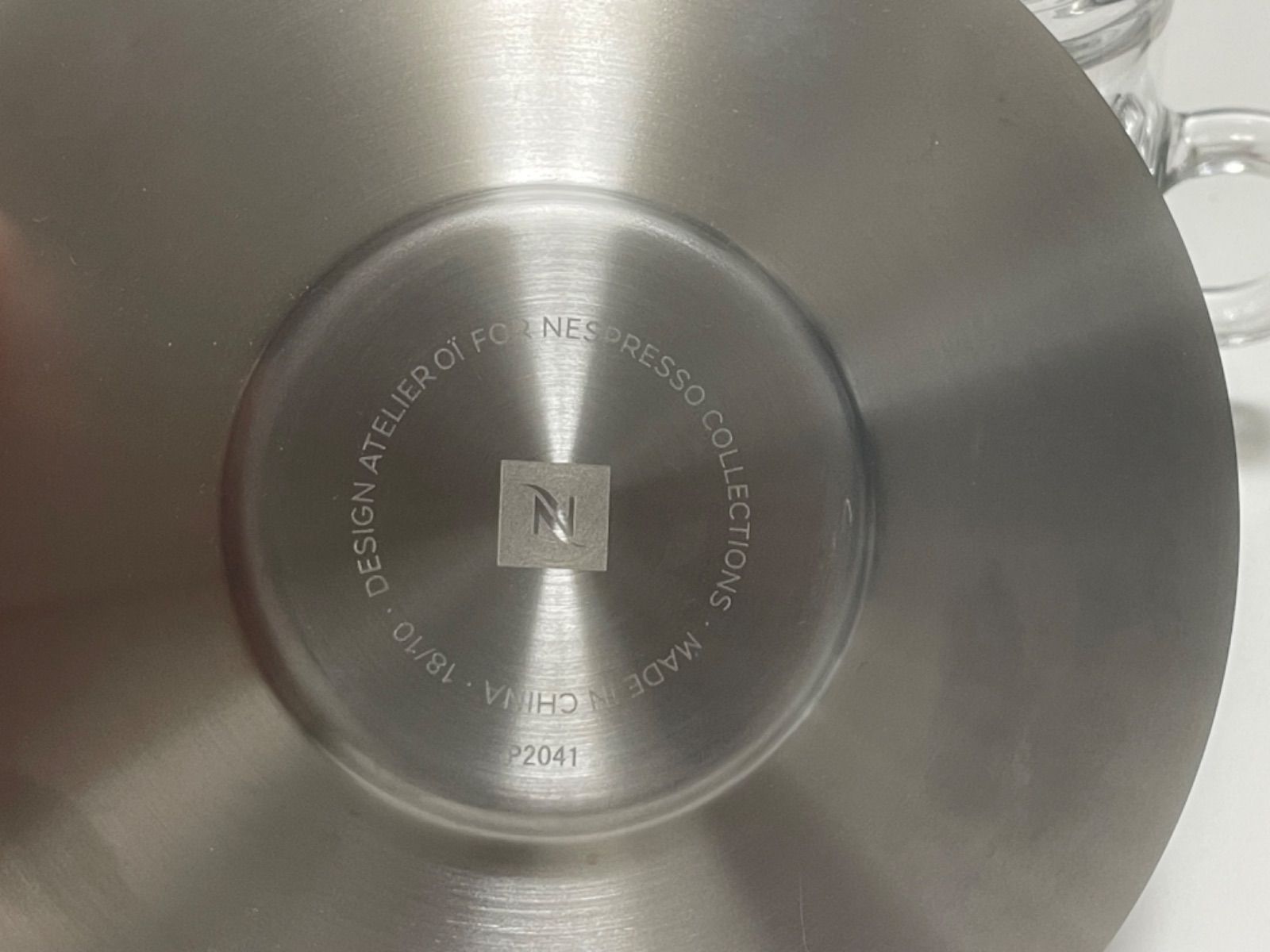 中古ネスプレッソコーヒーメーカーF521 + ネスプレッソコップセット(2