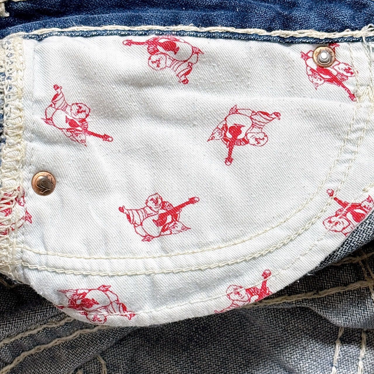 true religion joey super T 28 トゥルーレリジョン デニム USA製 白
