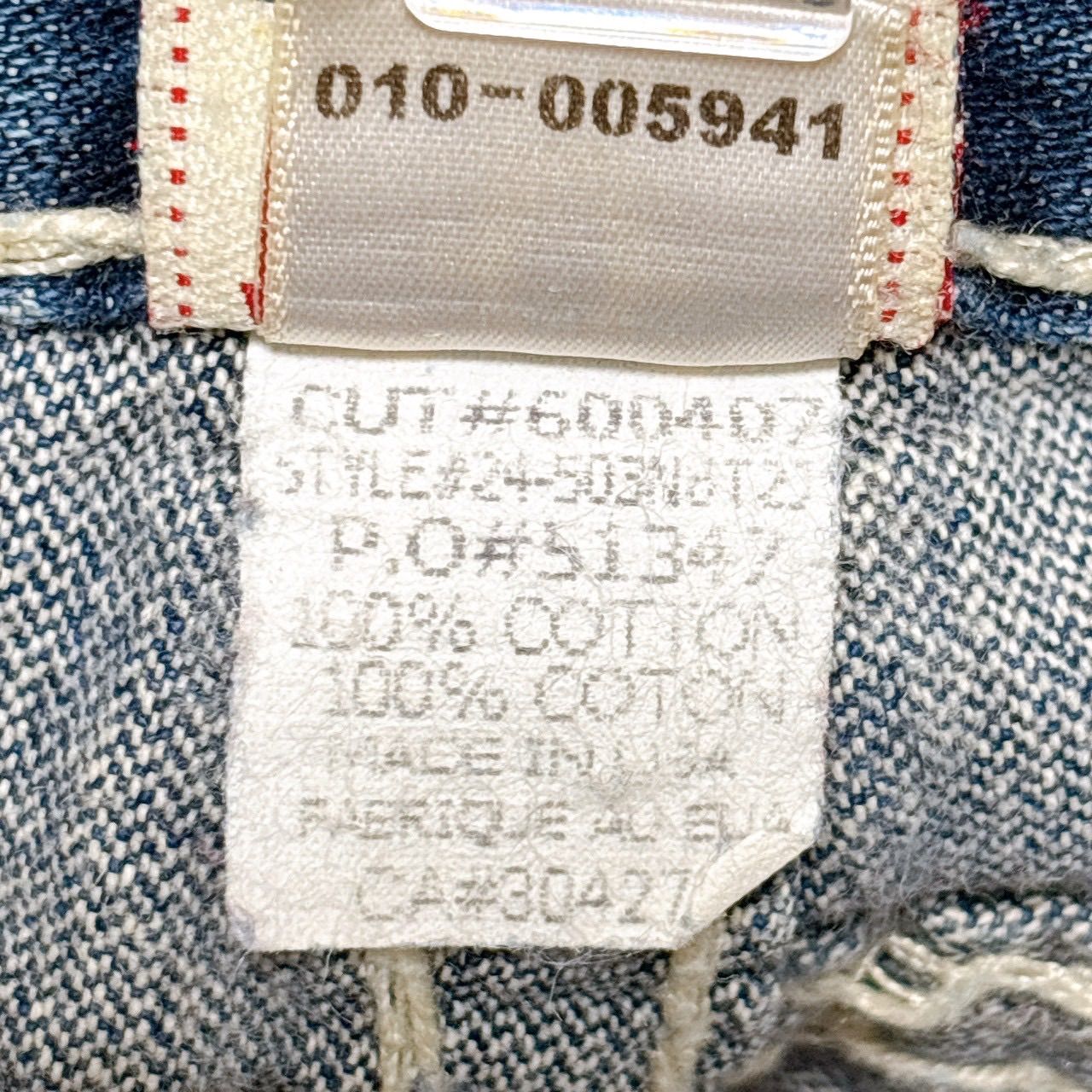 true religion joey super T 28 トゥルーレリジョン デニム USA製 白 