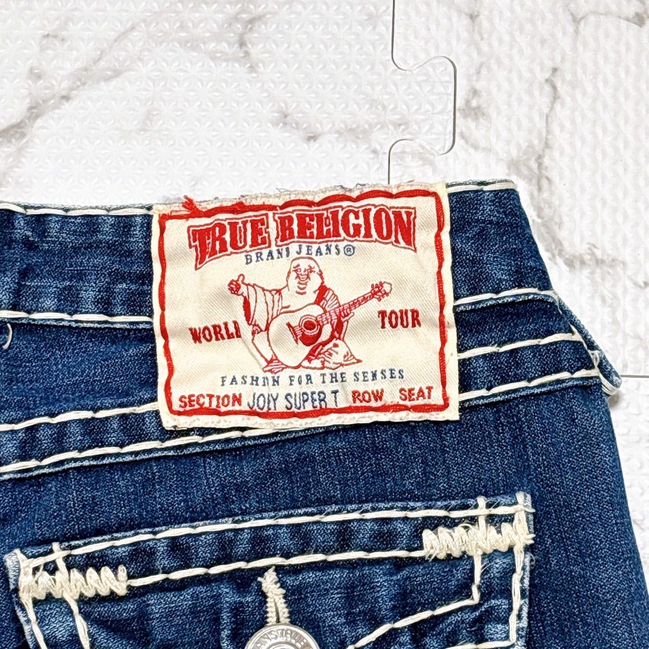 true religion joey super T 28 トゥルーレリジョン デニム USA製 白