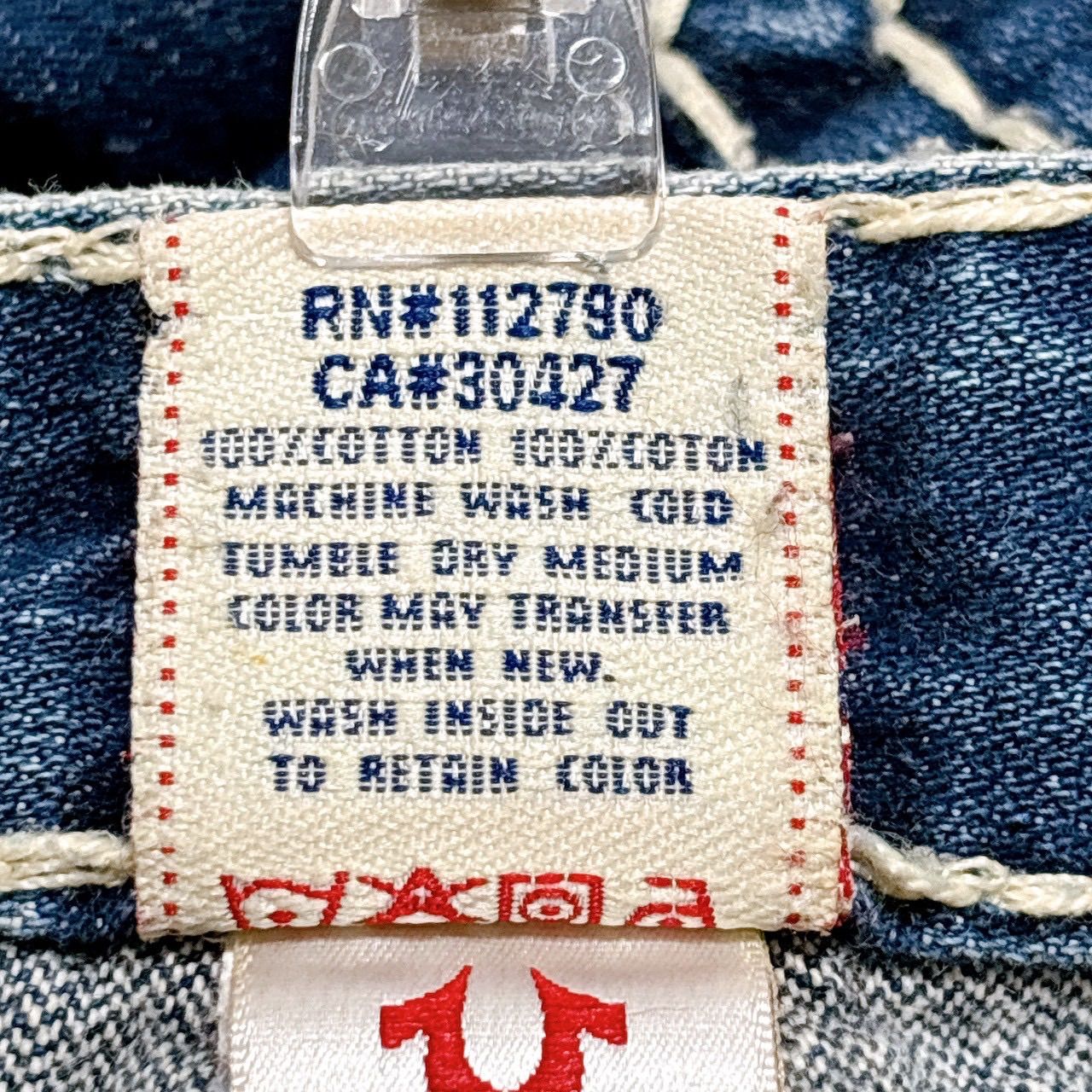 メンズ true religion joey super T 28 トゥルーレリジョン デニム USA 