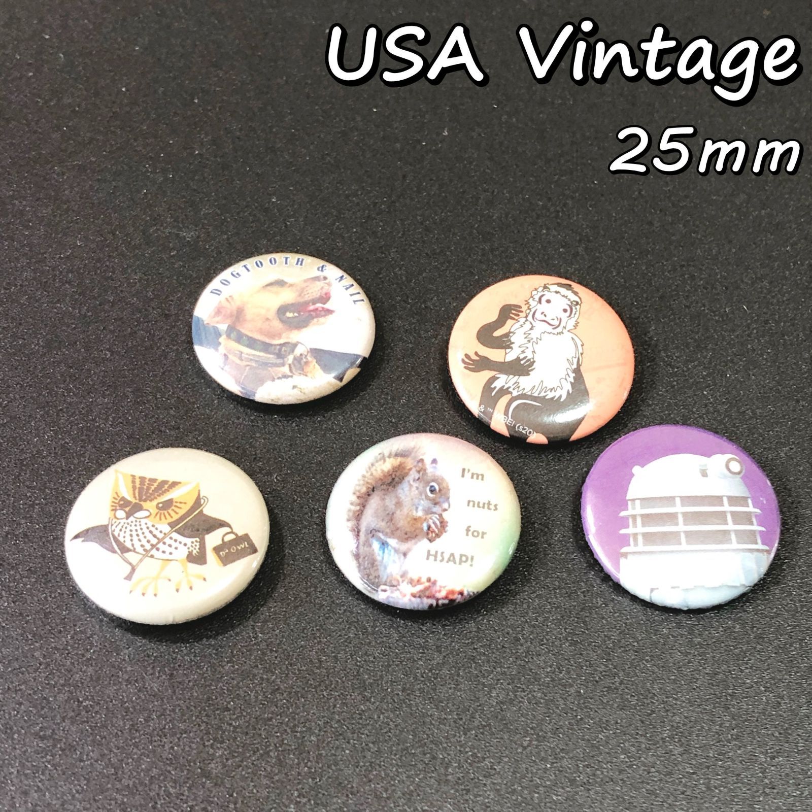 ビンテージ、バッジコレクション！ALL‼️激安‼️ 缶バッジ / 安全ピン