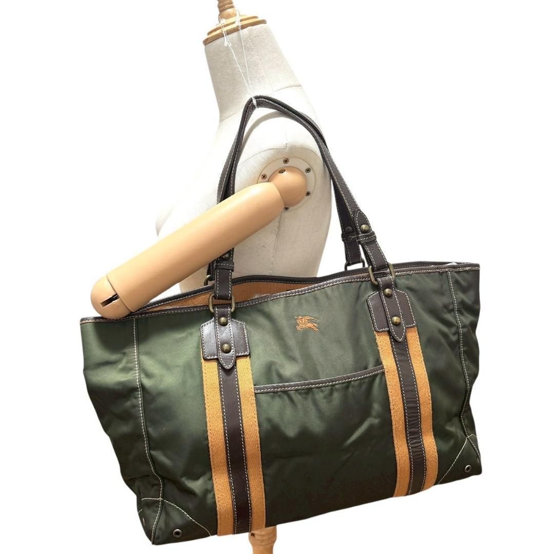 BURBERRY BLUE LABEL バーバリーブルーレーベル☆トートバッグ 大容量 