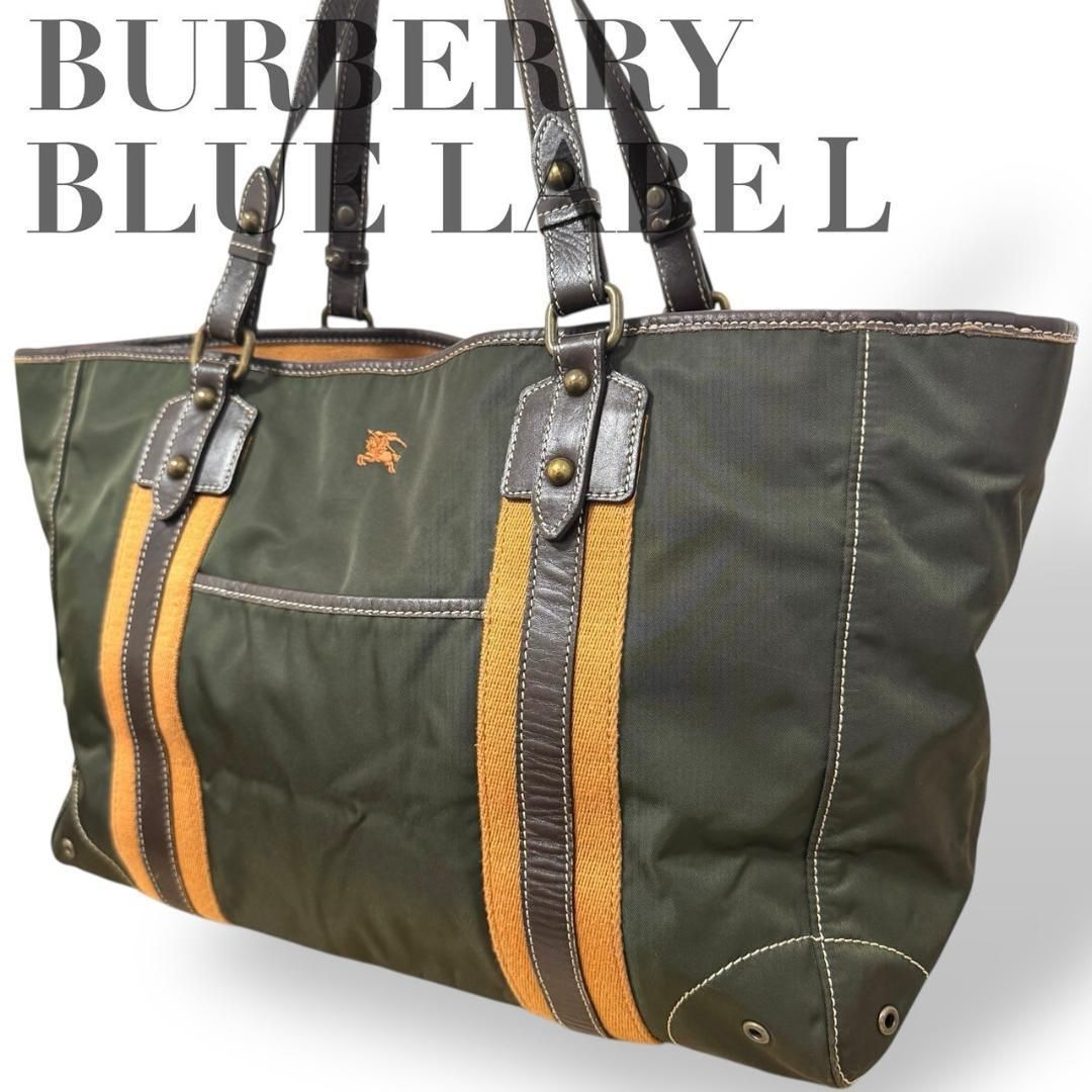BURBERRY BLUE LABEL トートバッグ A4通勤通学 BURBERRY BLUE LABEL トートバッグ A4通勤通学