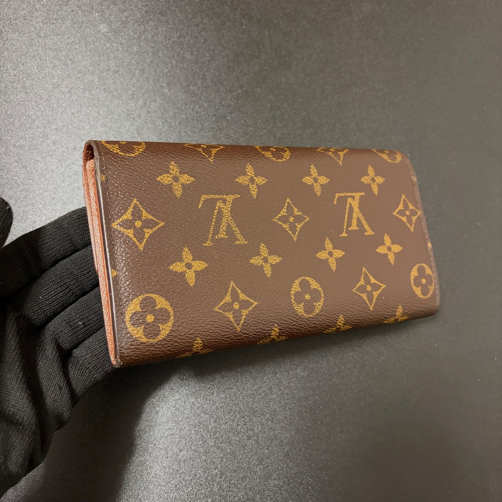 v56 ポルトフォイユ サラ 旧型 Louis Vuitton ルイ ヴィトン 2つ 折り