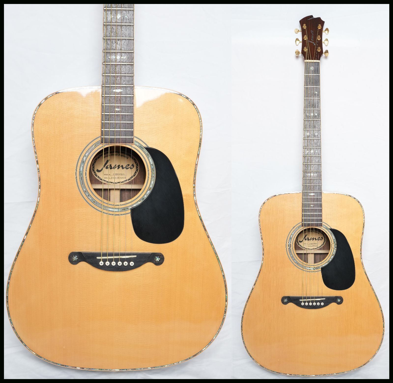 JAMES JD900 NA オール単板ギター moon様専用】JAMES JD-900 NA オール単板ギター ハードケース - メルカリ