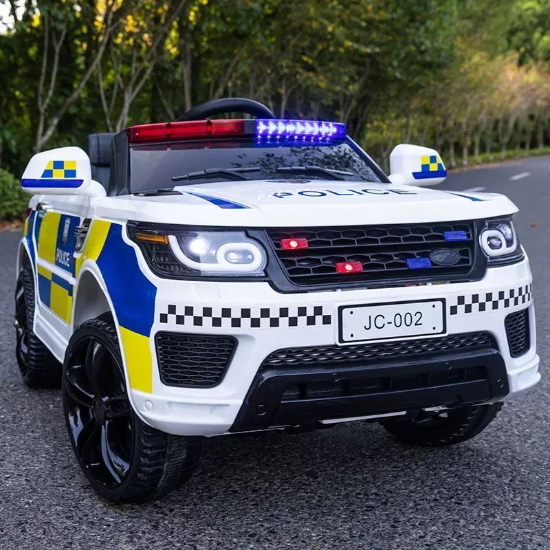 大好評 電動乗用カー 子供用 乗用玩具 リモコンカー 電動自動車 パトカー ラジコンカー 揺れ機能付き リモコン付き リアルな車体 屋外散歩 プレゼント その他 ミニカー