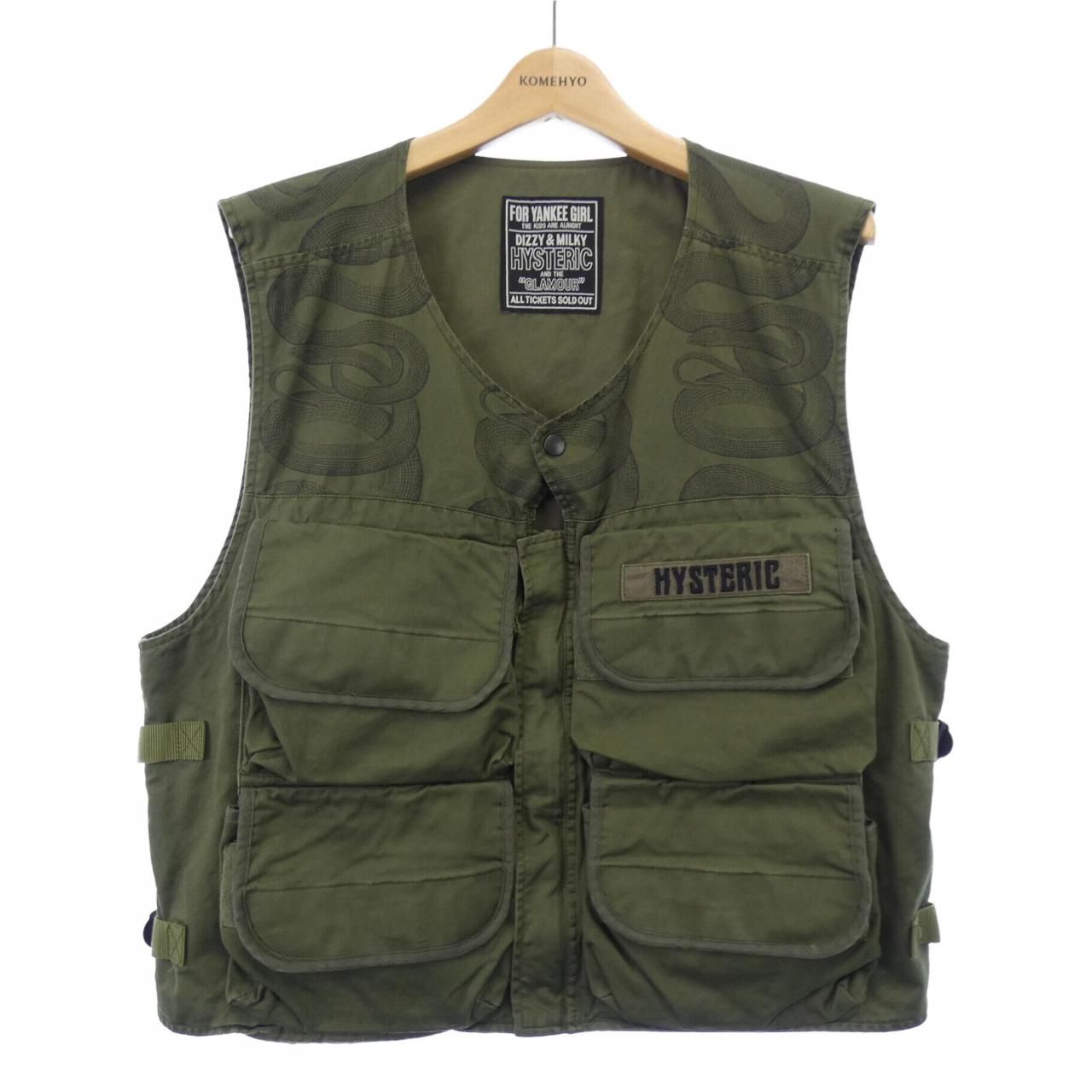 ヒステリックグラマー HYSTERIC GLAMOUR 02223AV02 スネーク ベスト