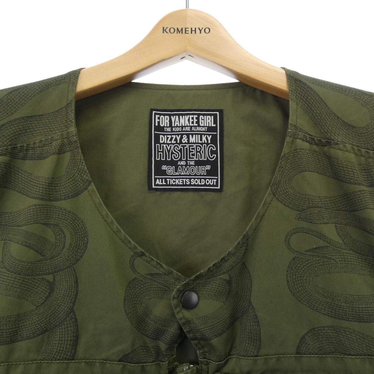 ヒステリックグラマー HYSTERIC GLAMOUR 02223AV02 スネーク ベスト