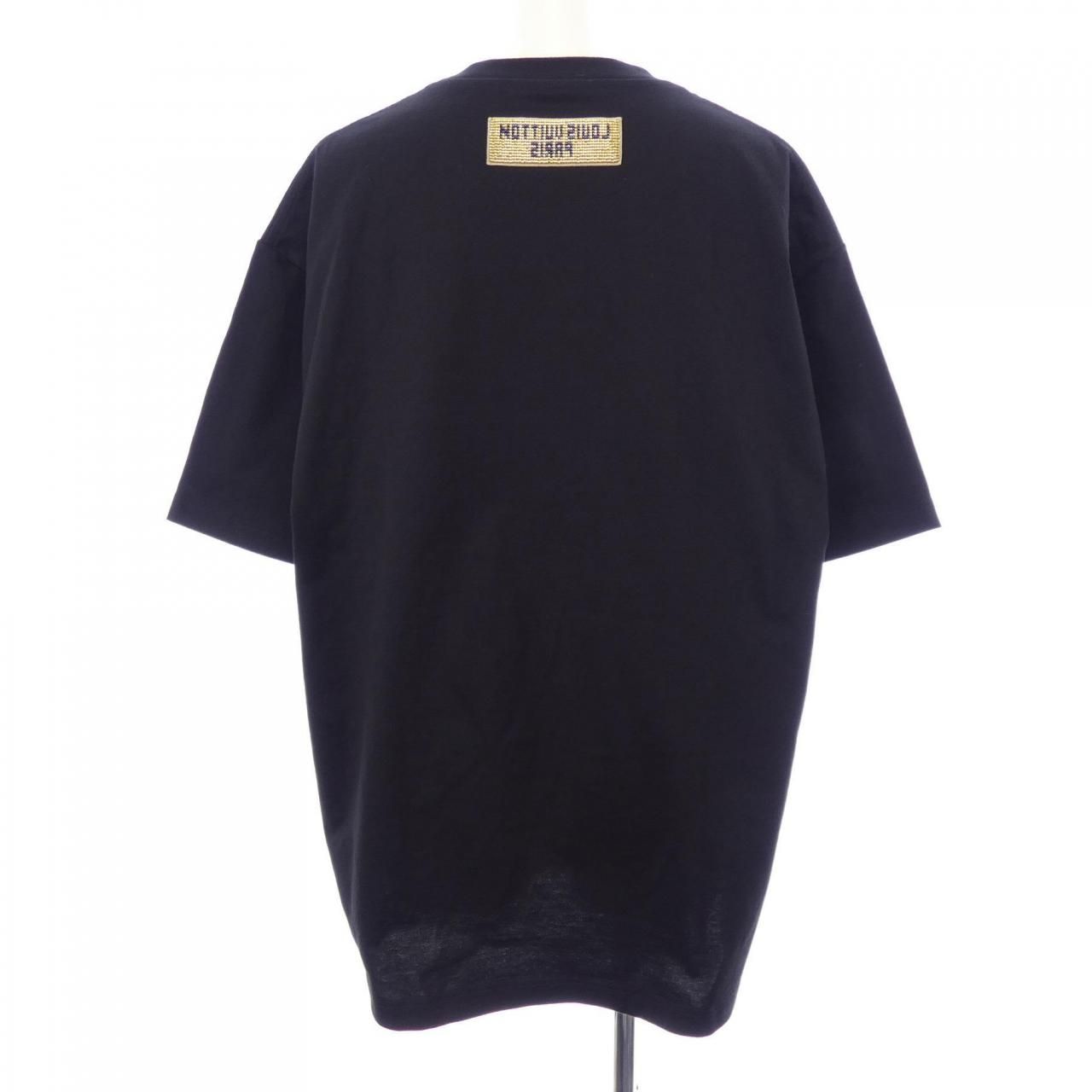 ※期間限定値下げ※■購入証明有■ルイ・ヴィトン ビーズエンブロイダードコットンT ルイヴィトン LOUIS VUITTON ビーズエンブロイダードコットンTシャツ