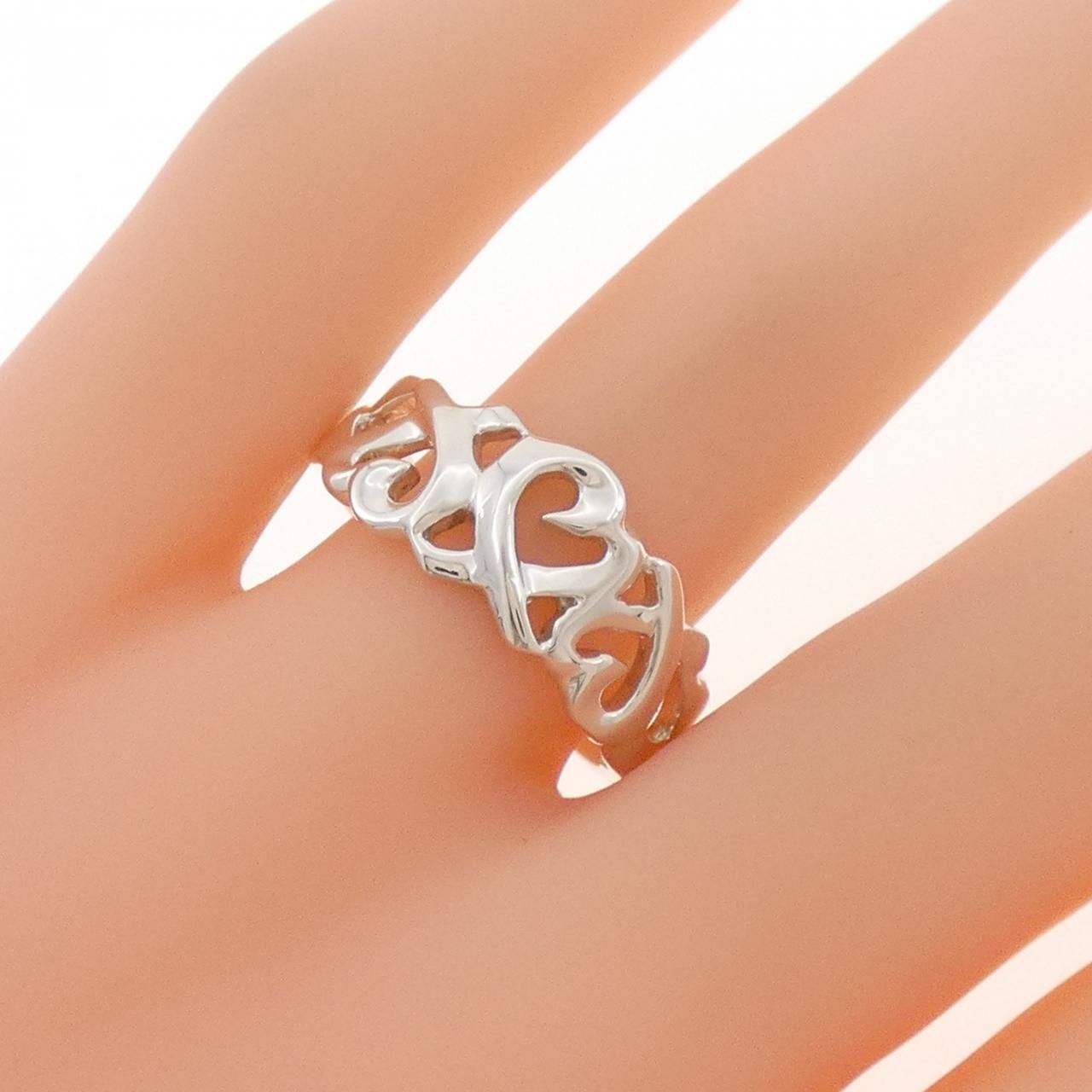 ティファニー トリプルラビングハート リング - メルカリ