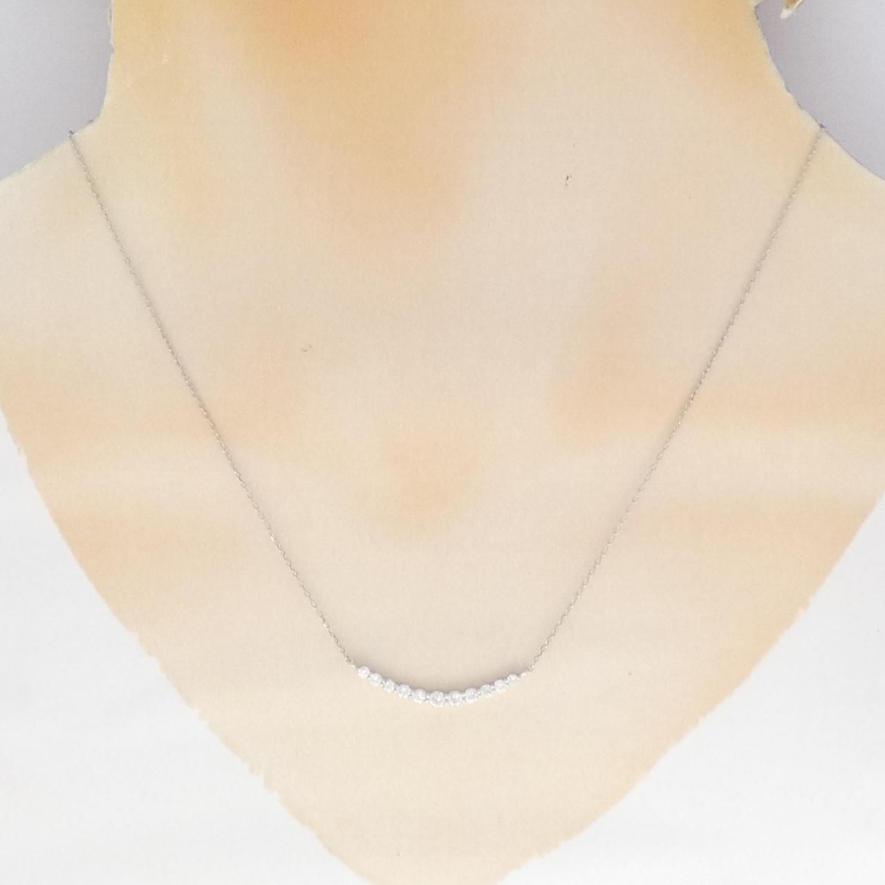 PT900/PT850 ダイヤモンド ネックレス 0.50CT - メルカリ