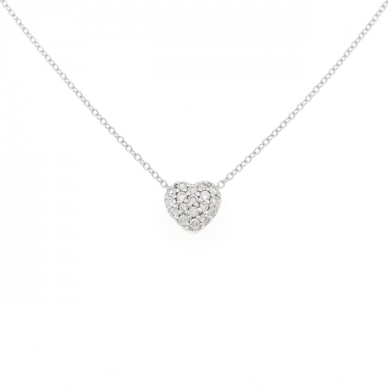 ポンテヴェキオ ハート ネックレス 0.20CT - メルカリ
