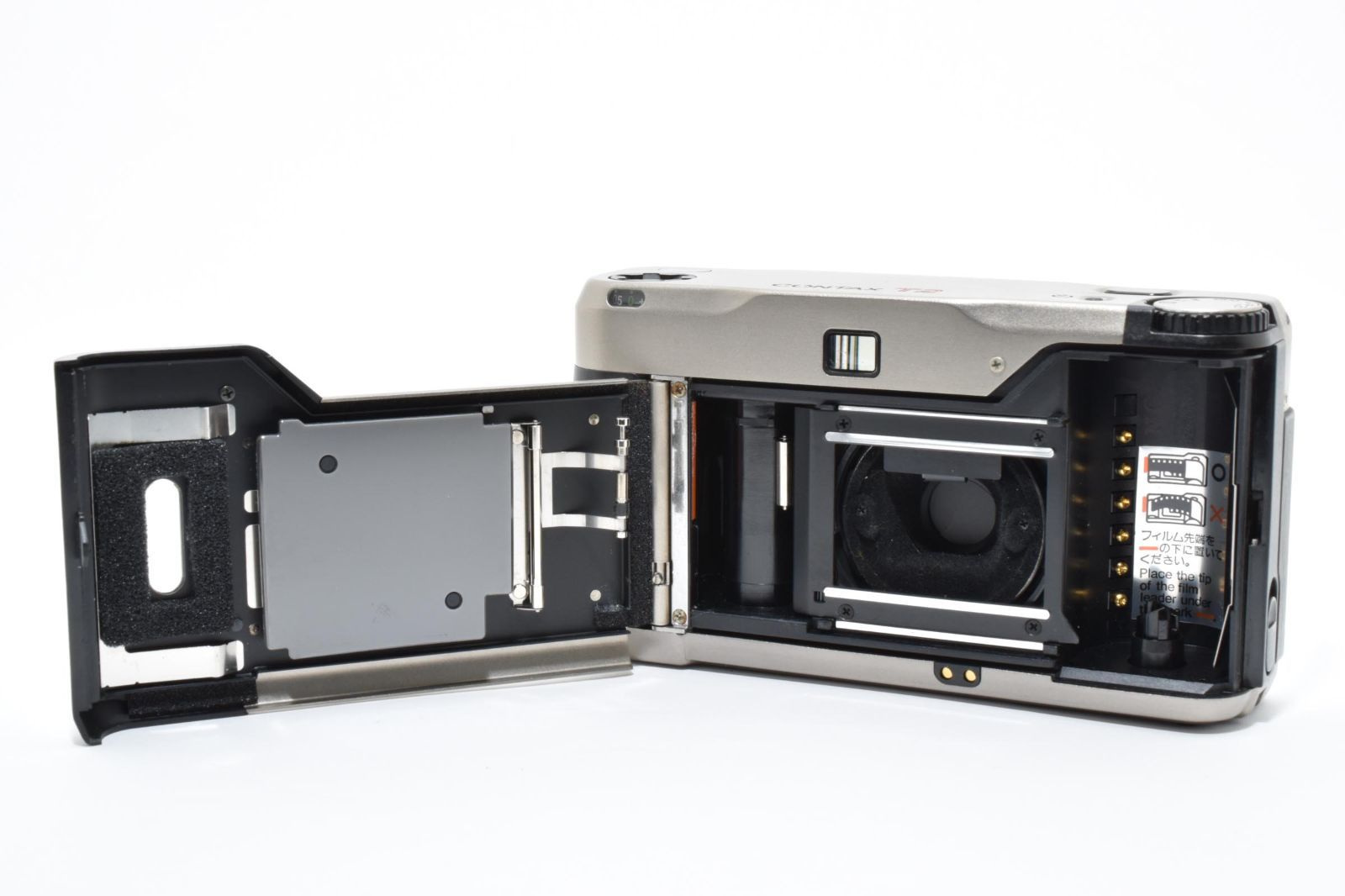 返品保証】☆実用品☆ CONTAX T2 コンタックス チタンシルバー +