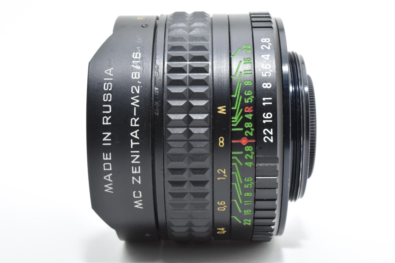 返品保証】☆良品☆ MC ZENITAR-M 2.8/16 FISH-EYEM カメラ レンズ